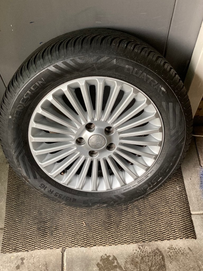 Ford LM velgen 215/55E16 4seizoen past op meerdere modellen, Ophalen, 16 inch, Banden en Velgen, Personenwagen