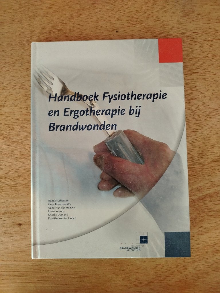 Handboek Fysiotherapie en Ergotherapie bij Brandwonden., Boeken, Studieboeken en Cursussen, Ophalen of Verzenden, Beta, Zo goed als nieuw