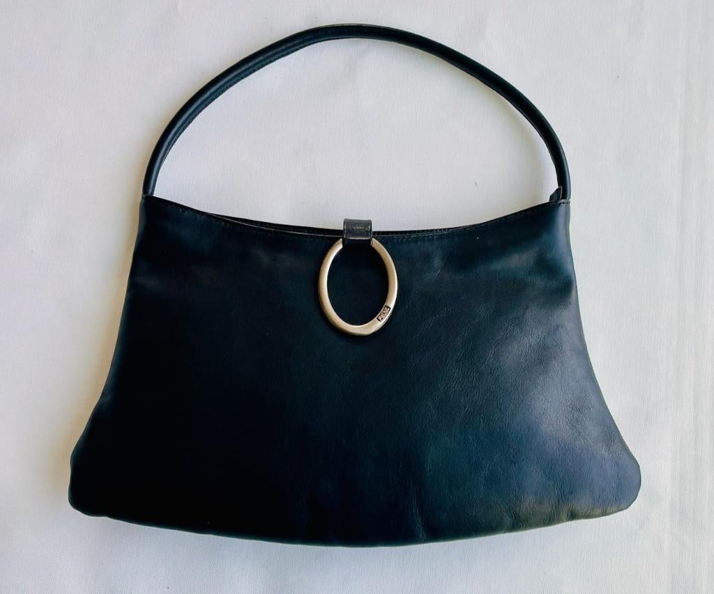Prune  Handtas, Sieraden, Tassen en Uiterlijk, Ophalen of Verzenden, Gebruikt, Zwart, Handtas