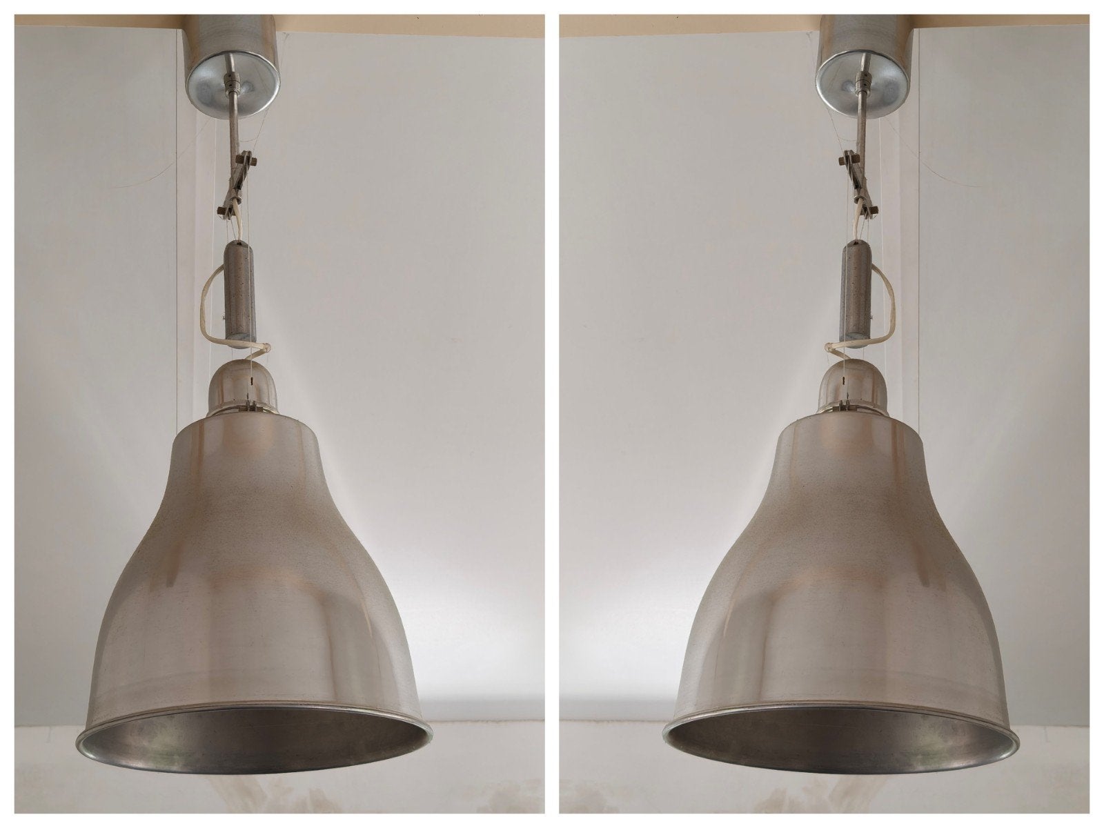 2 Ikea takter hanglampen, Huis en Inrichting, Ophalen, Gebruikt, Metaal, E27 (groot)