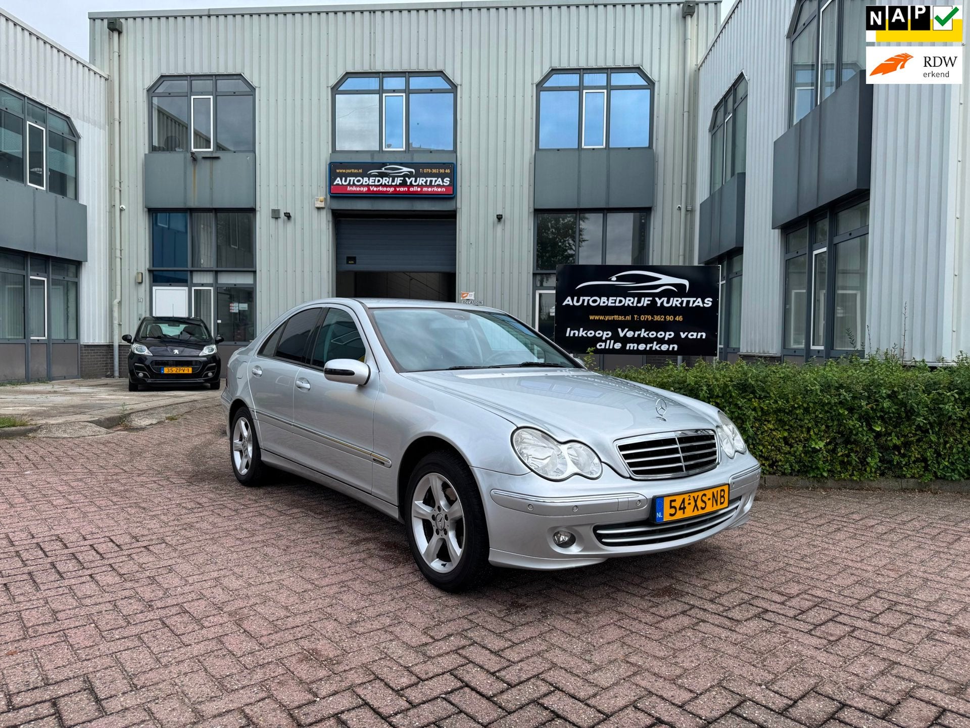 Mercedes-Benz C-klasse 180 K. Avantgarde AUTOMAAT!, Auto's, Automaat, Automatische klimaatregeling, Achterwielaandrijving, Gebruikt