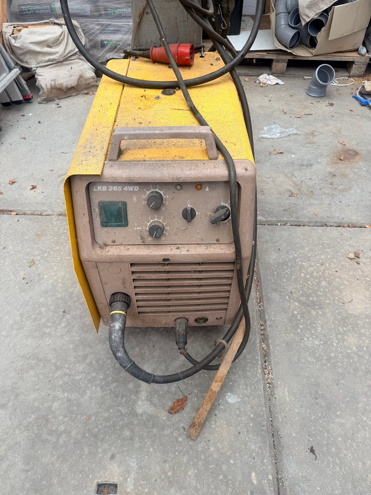 SAB LKB 265 4WD CO₂/MIG-MAG lasapparaat – 400V, Doe-het-zelf en Verbouw, Gereedschap | Lasapparaten, Ophalen, Zo goed als nieuw