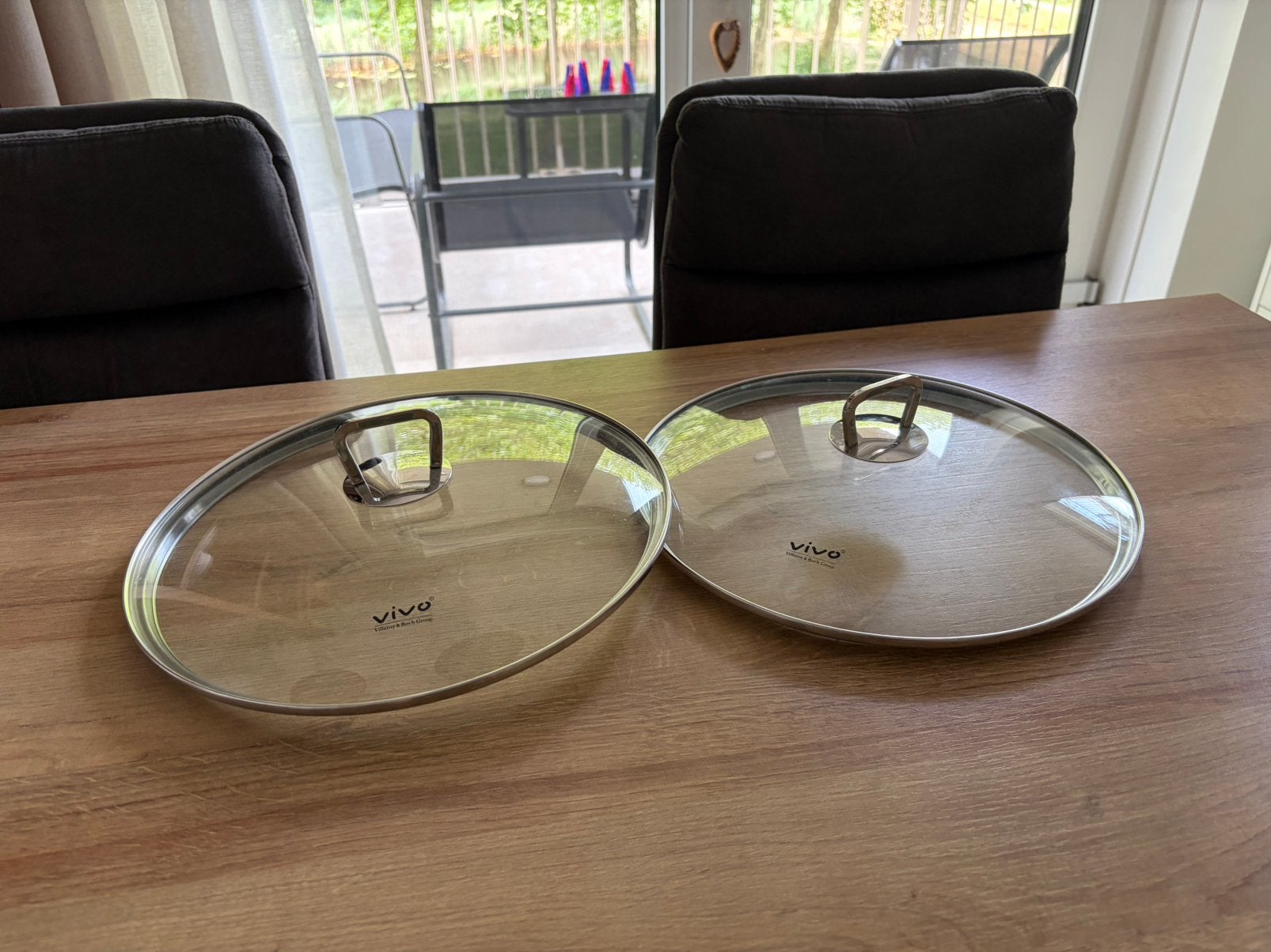 2x glazen deksel (ook los te koop), Ophalen of Verzenden, Glas, Overige typen