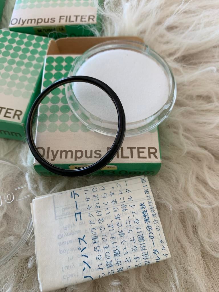 6x Olympus Skylight Filter 43mm Nieuw voor Pen D/F/TL, Audio, Tv en Foto, Fotografie | Filters, Overige merken, Minder dan 50 mm