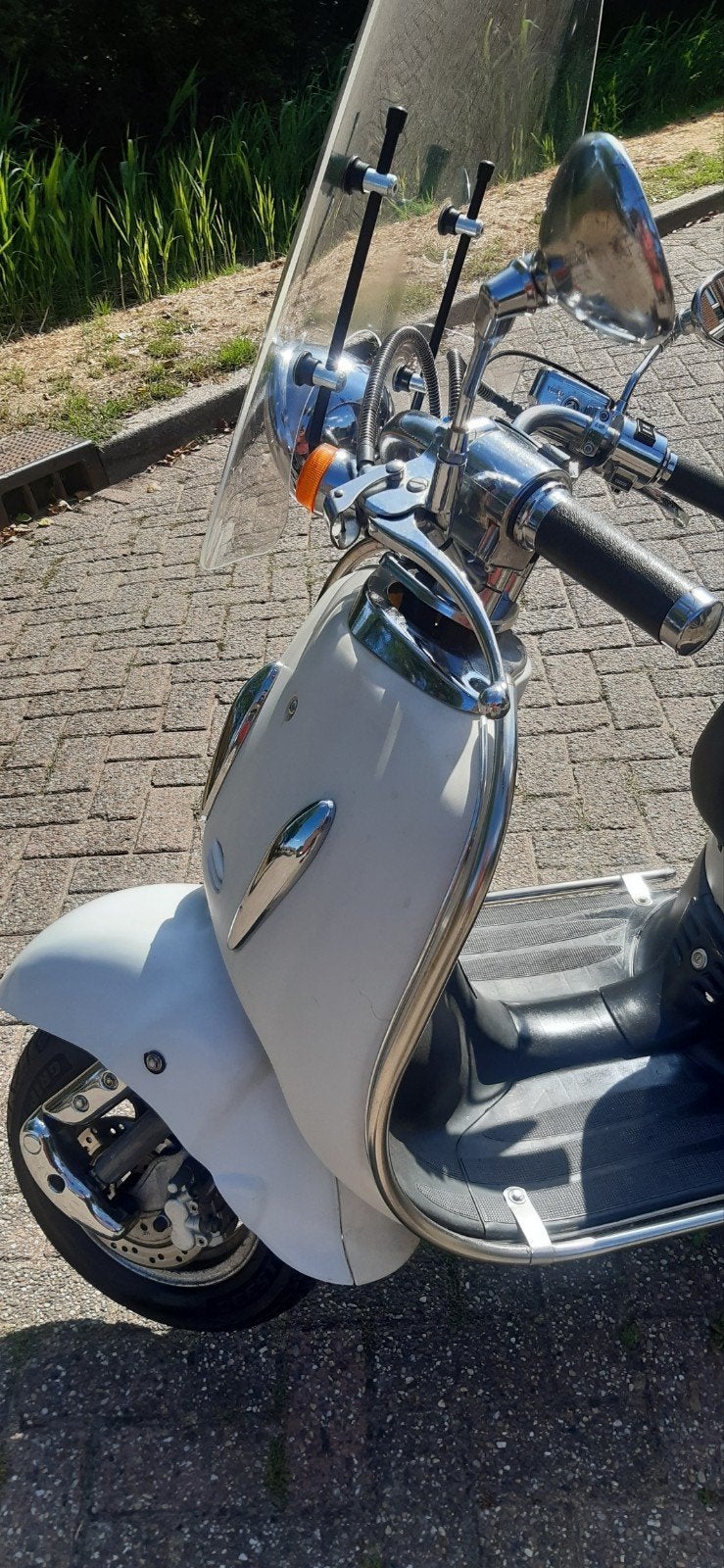 Nette Grande Retro snor scooter, Fietsen en Brommers, Ophalen of Verzenden, Gebruikt, Overige typen, Overige merken