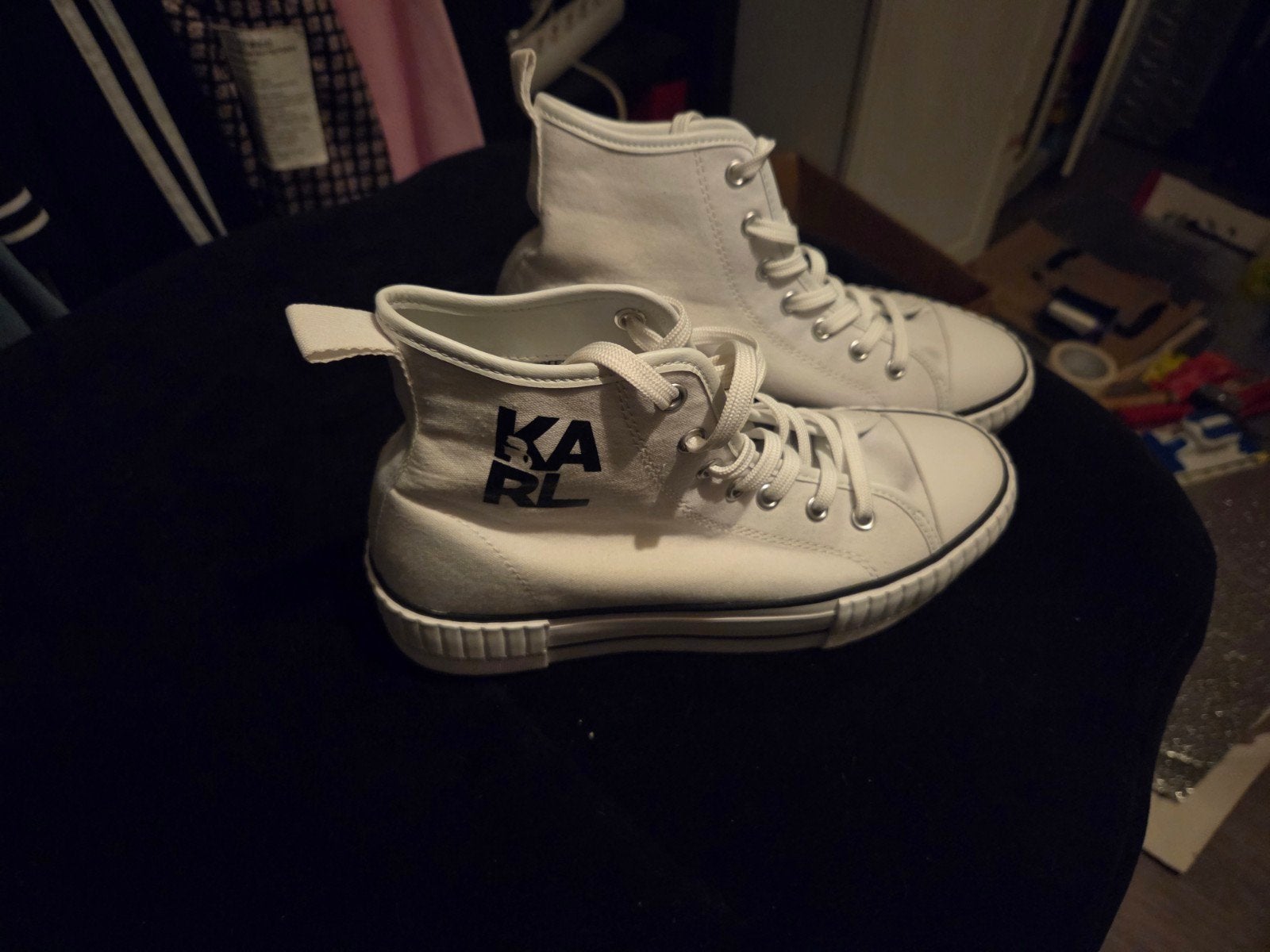 Karl Lagerfeld gympen/sneakers, Karl Lagerfeld, Wit, Nieuw, Ophalen of Verzenden