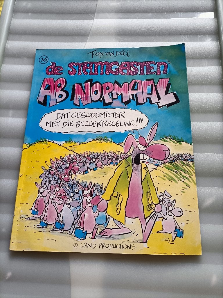 de stamgasten Ab Normaal 1, Eén stripboek, Ophalen of Verzenden, Zo goed als nieuw