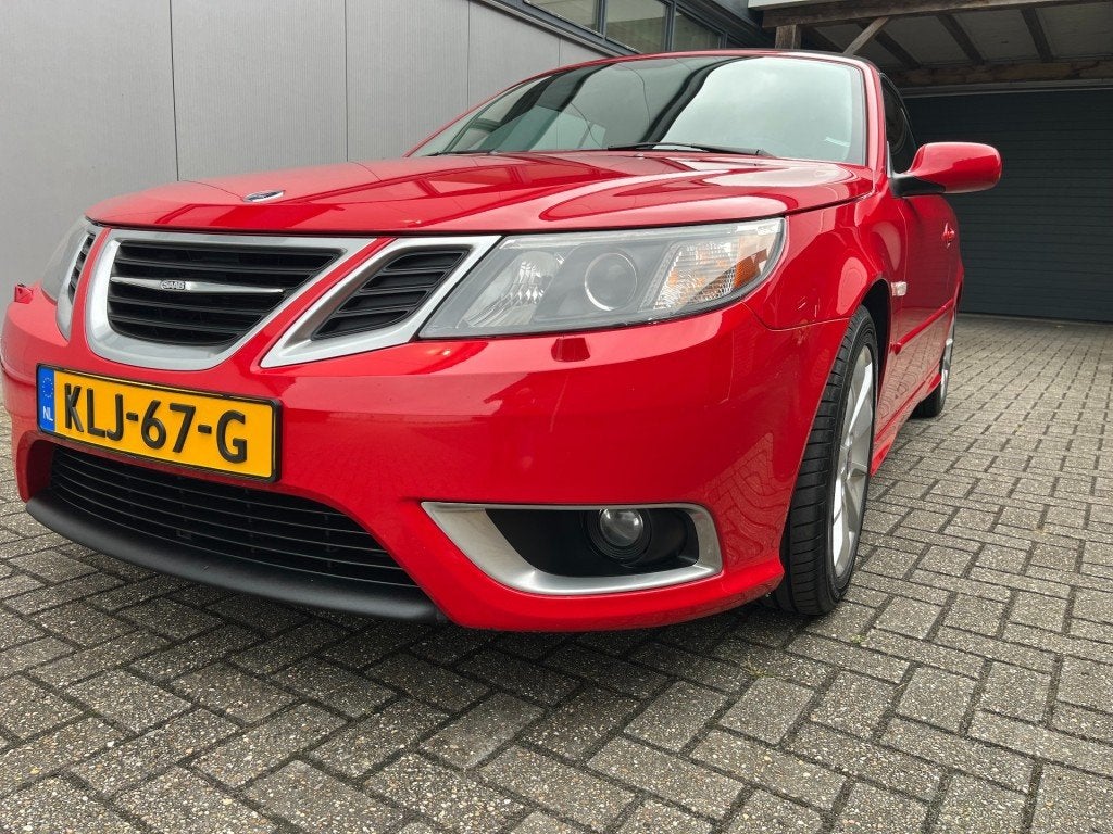 Saab 9-3 2.8 T V6 Aero Spring Edition incl BTW, Gebruikt, Huisgarantie, 4 stoelen, Leder
