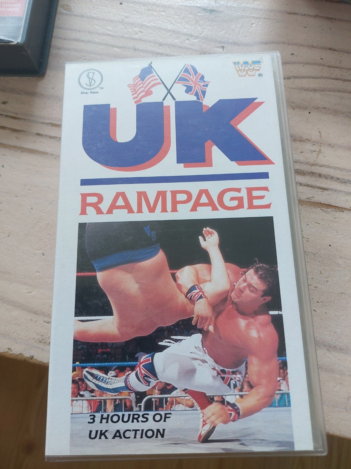 Wwf wrestling Uk Rampage 1991 videoband, Alle leeftijden, Ophalen of Verzenden, Gebruikt