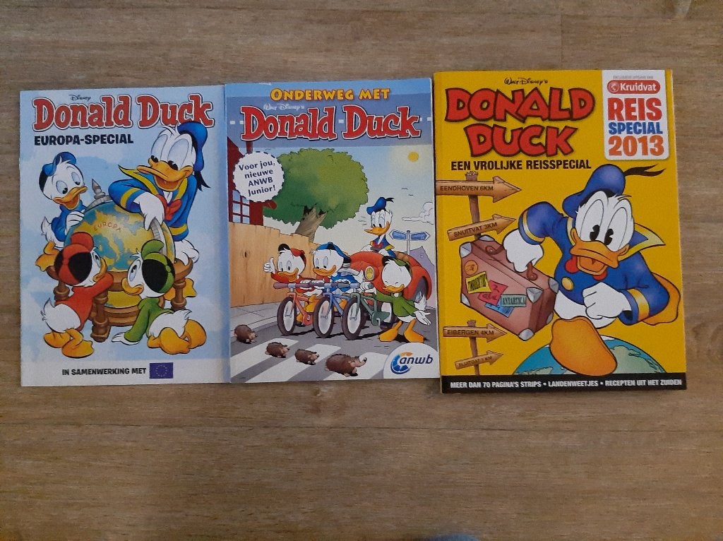 Vrolijke Reisspecial, Europa Special en Anwb onderweg, Meerdere stripboeken, Ophalen of Verzenden, Gelezen