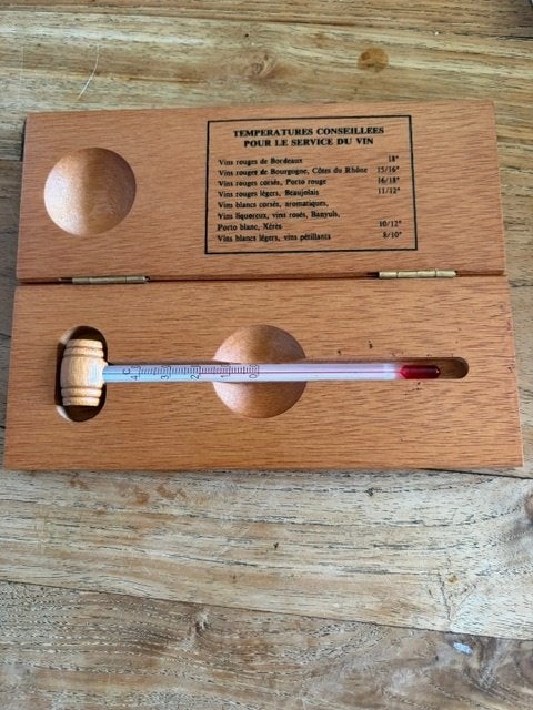wijn thermometer. Vinted. Mint conditie!!, Ophalen of Verzenden, Zo goed als nieuw, Vol, Overige typen