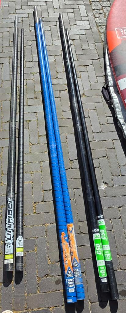 Windsurf carbon sdm masten en rdm, Watersport en Boten, Ophalen, Mast
