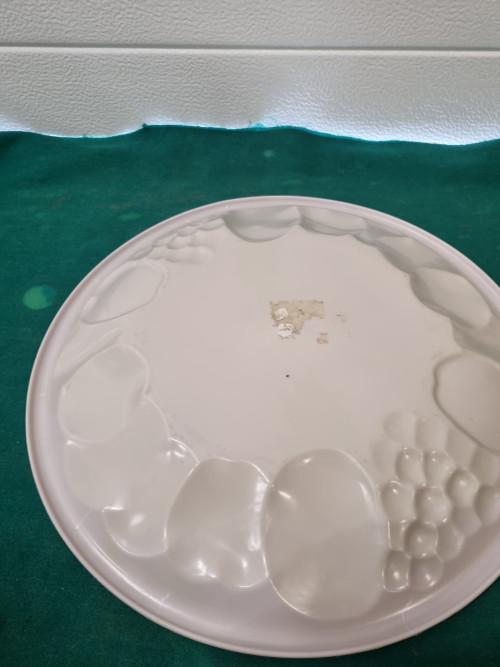 Fruitschaal met afbeeldingen fruit kunststof, Huis en Inrichting, Woonaccessoires | Schalen en Manden, Ophalen of Verzenden, 'T Olde Gre-j