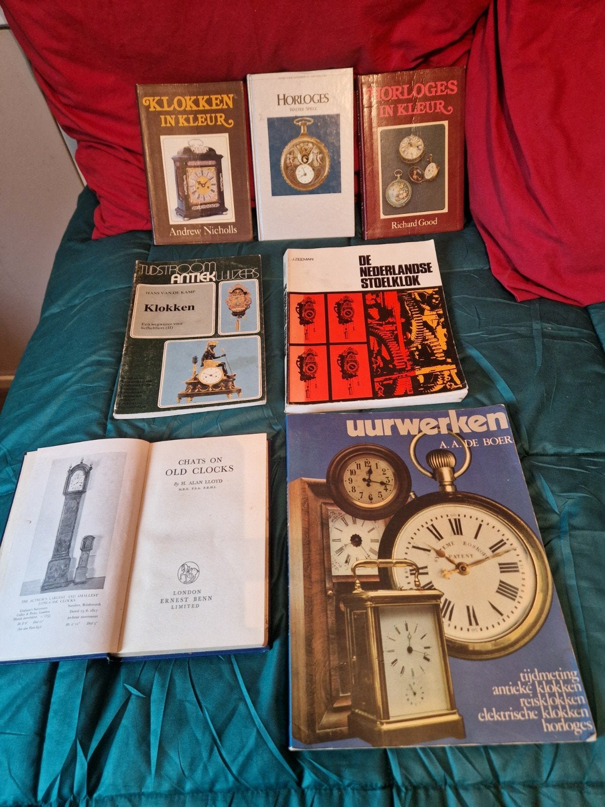 Boeken over klokken en horloges - Diverse titels, Boeken, Ophalen of Verzenden, Gelezen, Overige onderwerpen