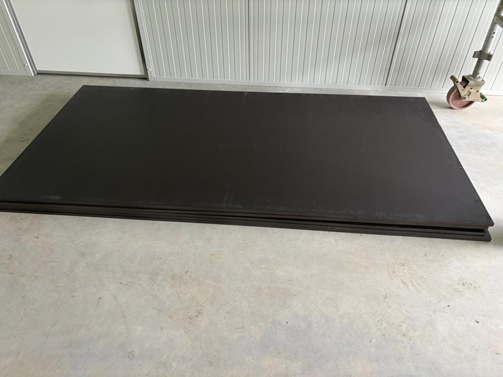 Betonplex Berken 18mm, Ophalen, Zo goed als nieuw, 200 cm of meer, 150 tot 200 cm