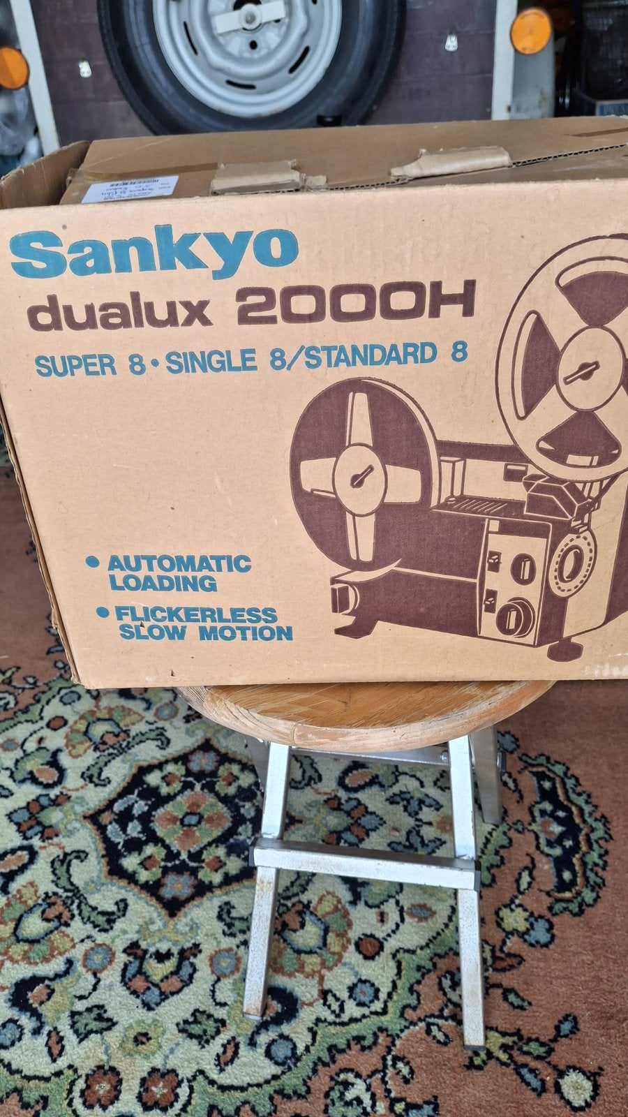 Sankyo Dualux 2000H Filmprojector, Ophalen, Zo goed als nieuw