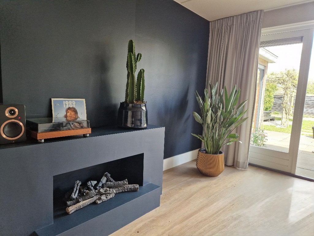 Elektrische openhaard, Huis en Inrichting, Ophalen, Zo goed als nieuw, Inzethaard, Elektrische haard