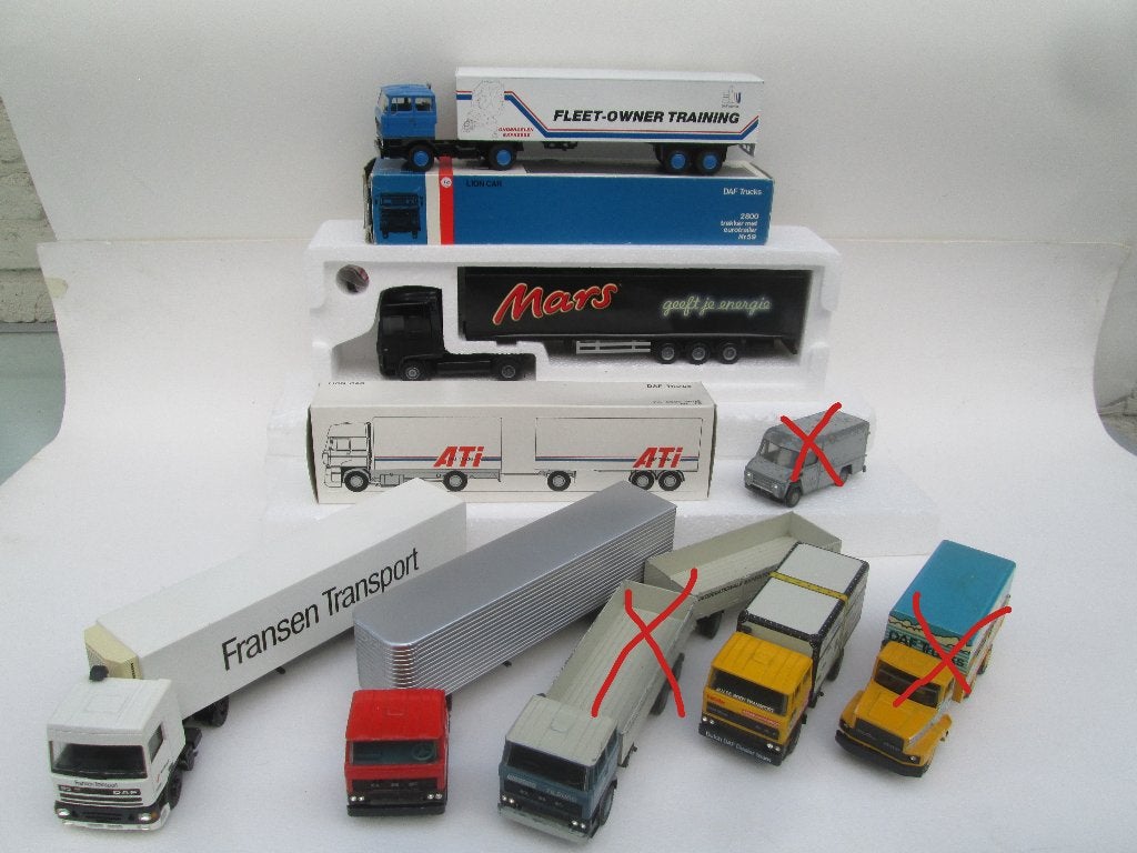 DAF 2800 / 105XF / 3600ATI / 95XF / Parijs Dakar /Koplampjes, Ophalen of Verzenden, Nieuw, Bus of Vrachtwagen, Lion Toys