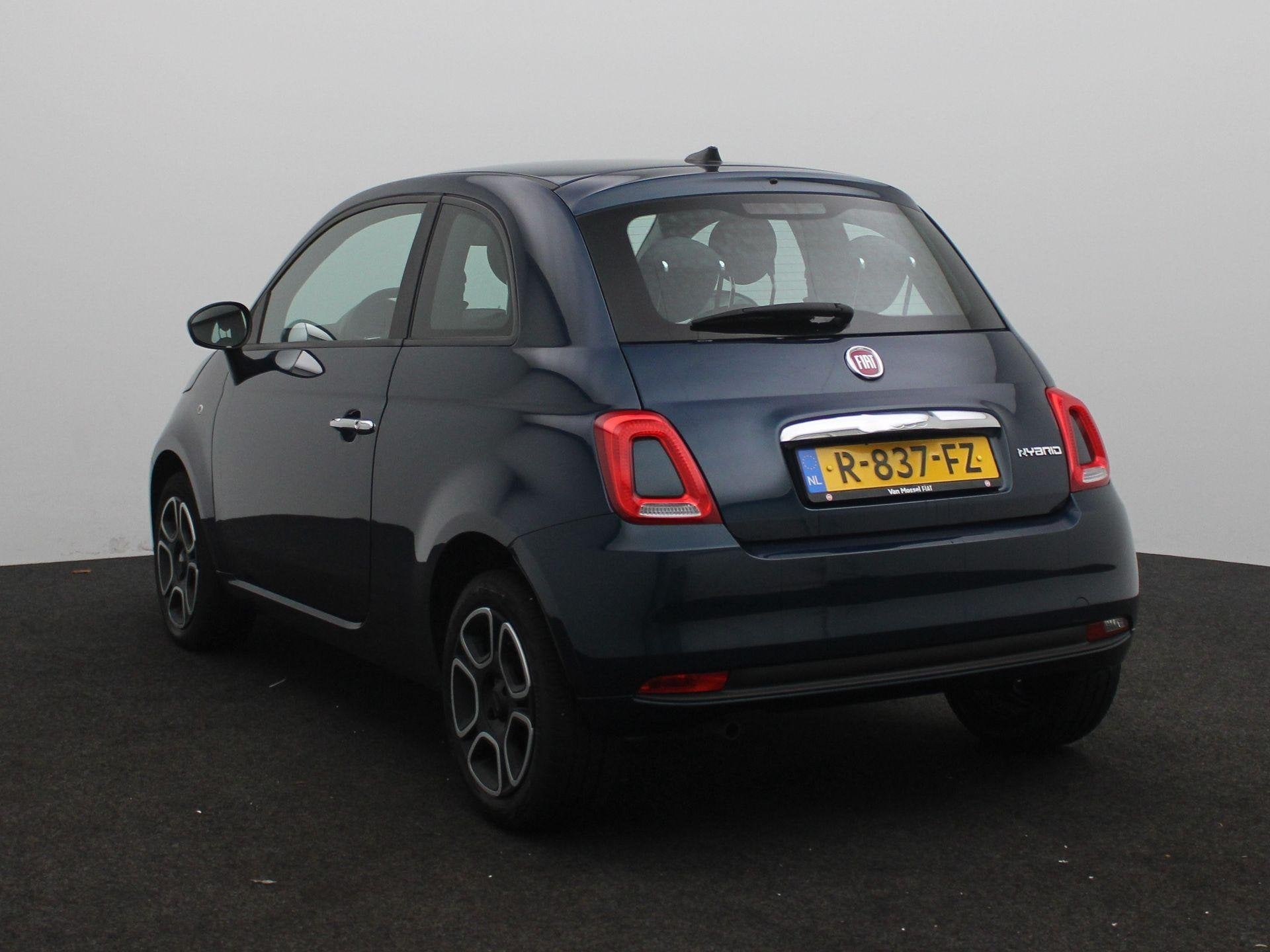 Fiat 500 1.0 Hybrid Club | Airco | DAB+ | Velgen |, Auto's, 12 maanden, Stof, Euro 6, Origineel Nederlands