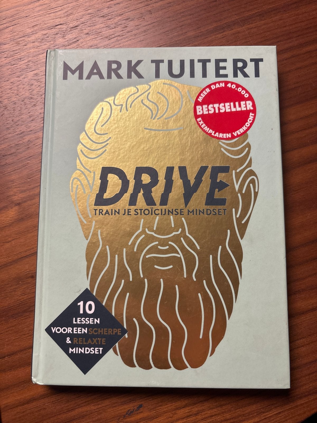 Hardcover boek: Drive - Train je stoïcijnse mindset, Ophalen of Verzenden, Zo goed als nieuw