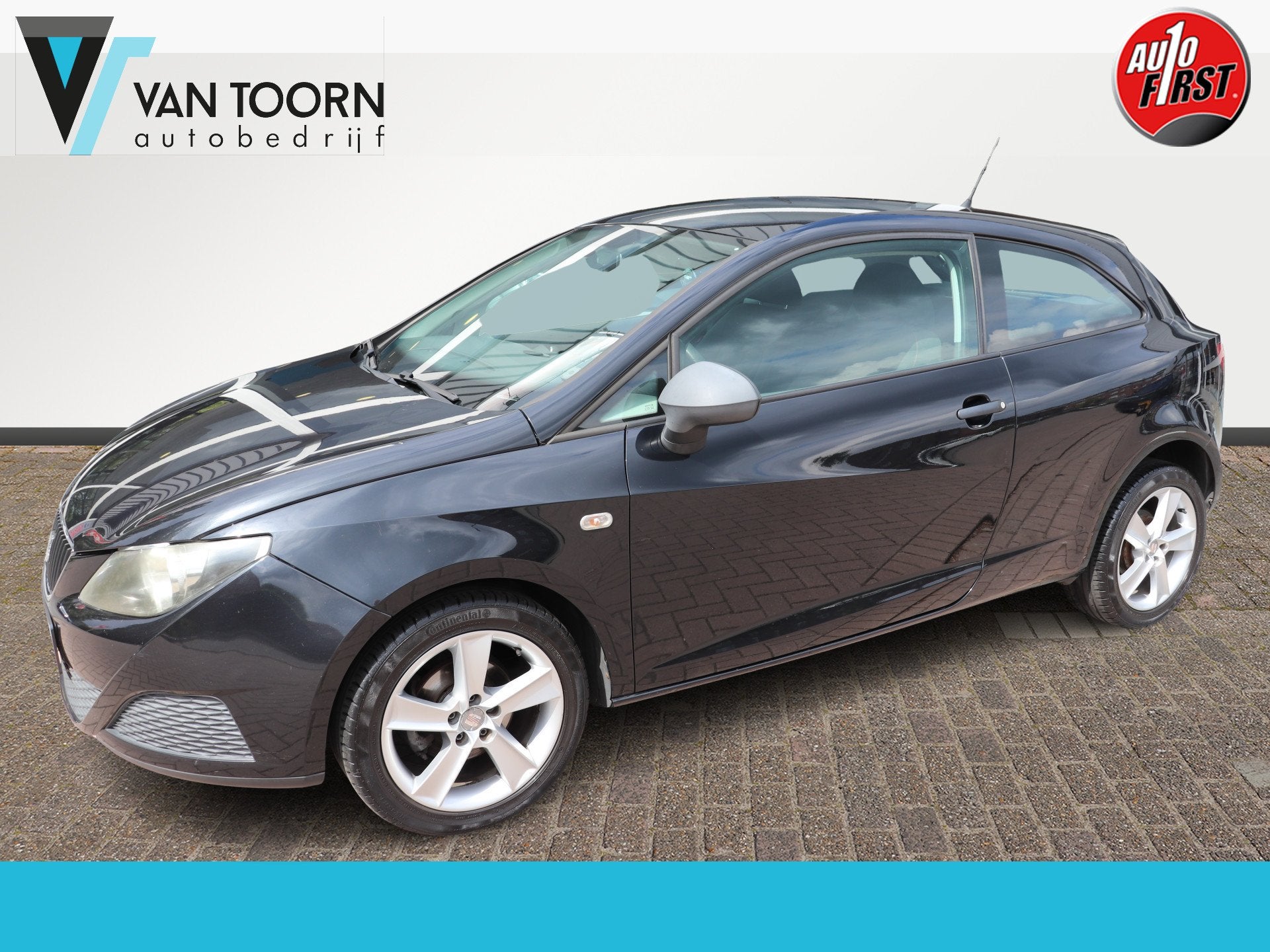 SEAT Ibiza SC 1.2 Club Lm Velgen, Navigatie netjes onderhoud, Auto's, Seat, Euro 5, Stof, Gebruikt, 60 pk