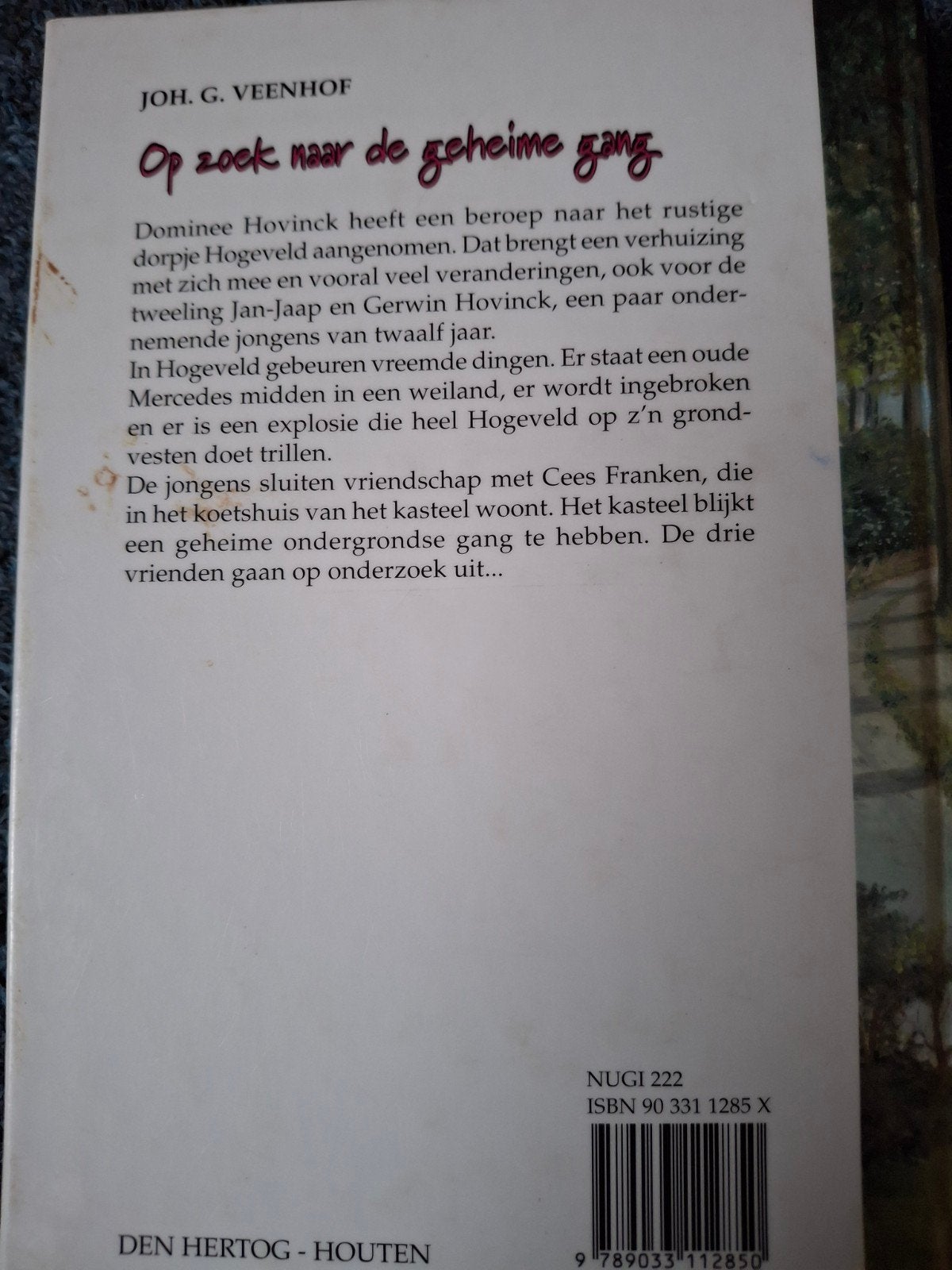 Johan G Veenhof boeken, Verzenden, Gelezen, Johan G Veenhof, Gelderland