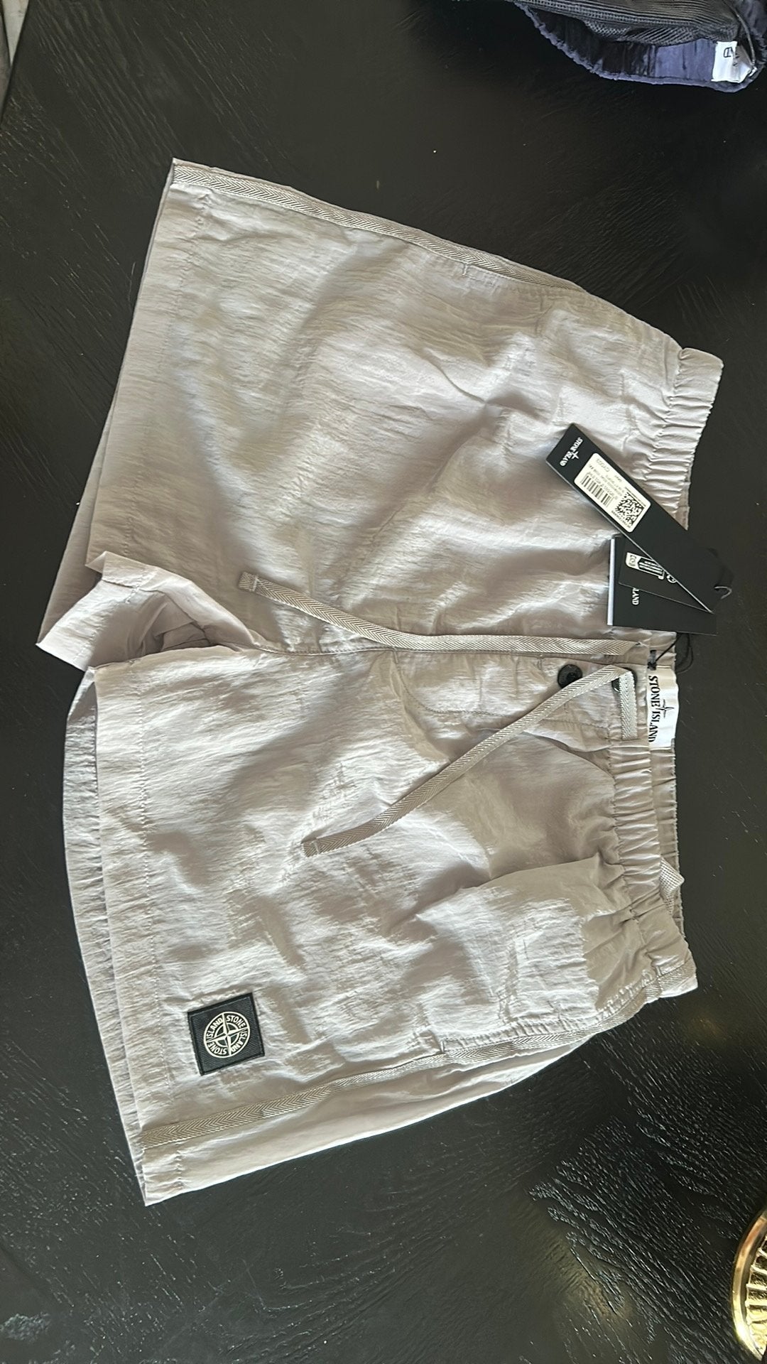 Stone island zwembroek grijs, Ophalen of Verzenden, Overige maten, Grijs, Zwemshort
