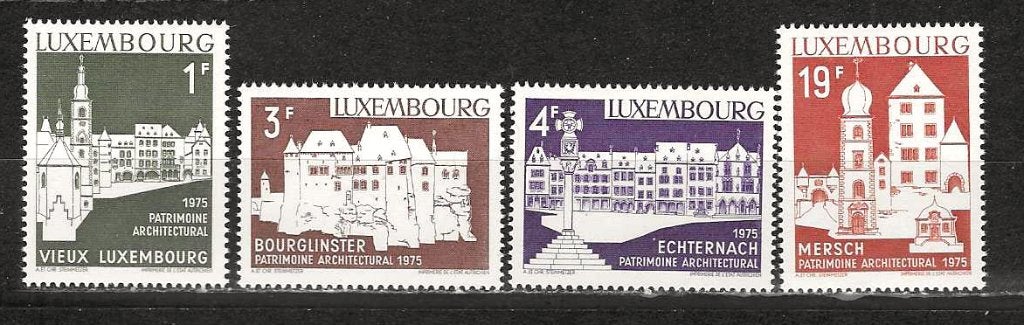 Luxemburg 900-903 postfris, Ophalen of Verzenden, Luxemburg, Postfris