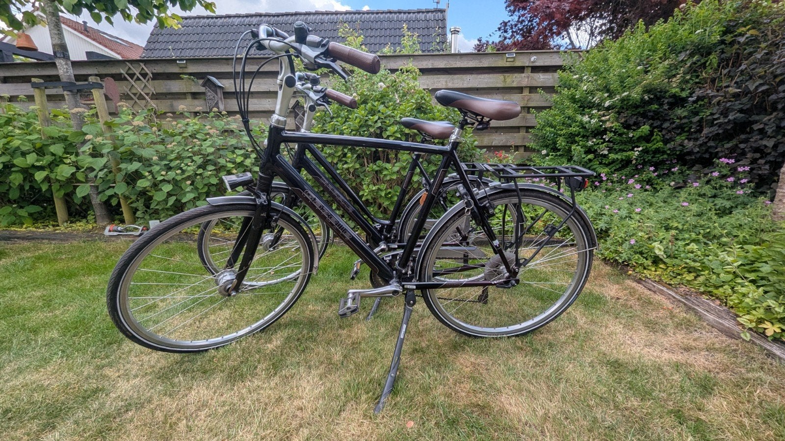 Set Gazelle Ultimate T2 fietsen – heren 61 cm & dames 57 cm, Ophalen, 28 inch, 56 cm of meer, Meer dan 20 versnellingen