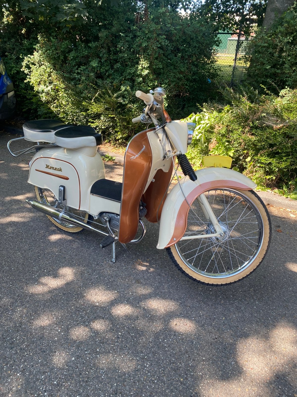 Monark Monarscoot, Ophalen, Gebruikt