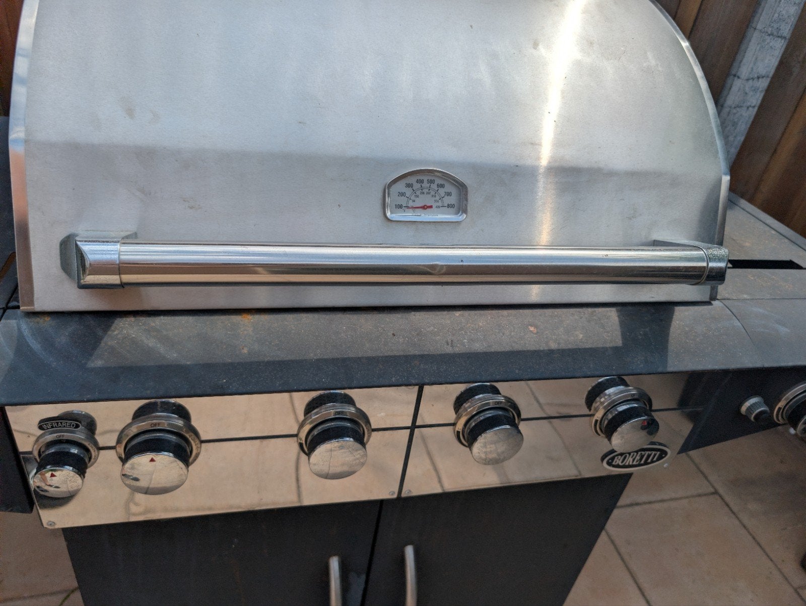 Boretti gasbarbecue - Opknapper gratis ophalen, Ophalen of Verzenden, Gebruikt, Boretti