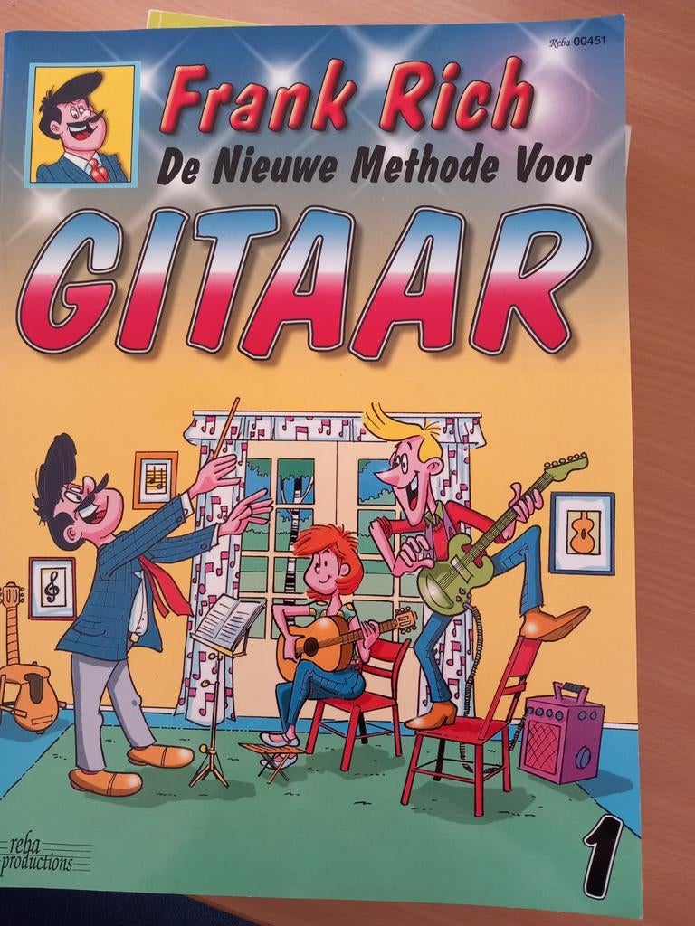 De nieuwe methode voor gitaar - Frank Rich, Ophalen of Verzenden, Zo goed als nieuw, Artiest