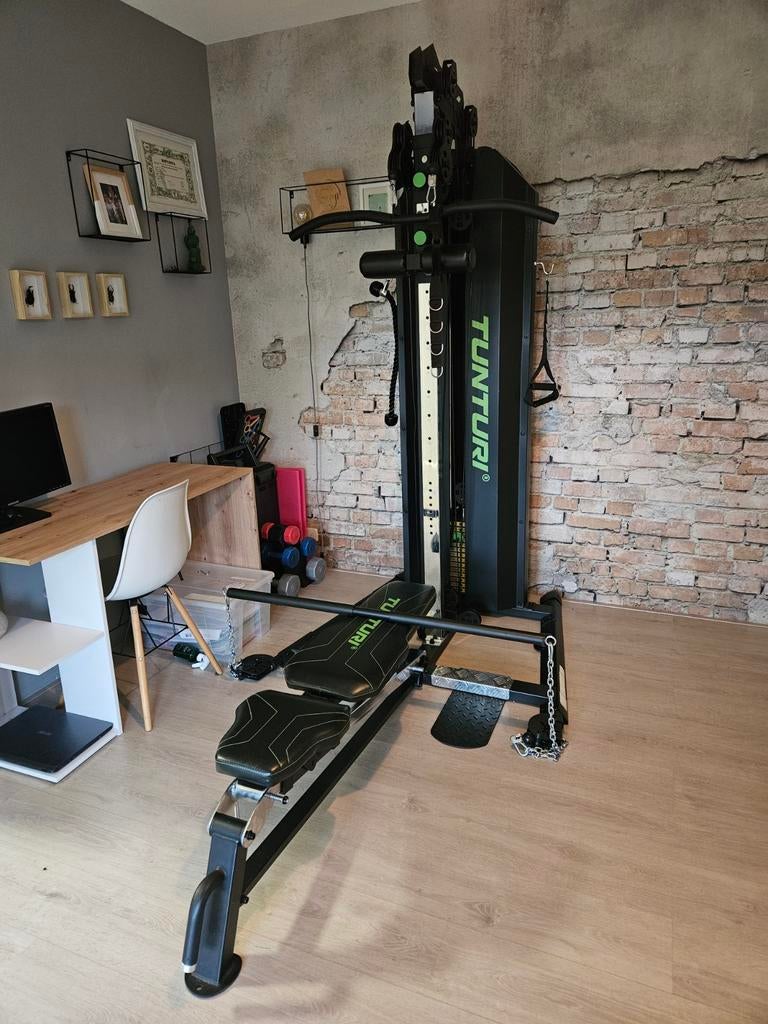 Tunturi HG80 krachtstation, Sport en Fitness, Fitnessapparatuur, Benen, Krachtstation, Ophalen of Verzenden, Zo goed als nieuw