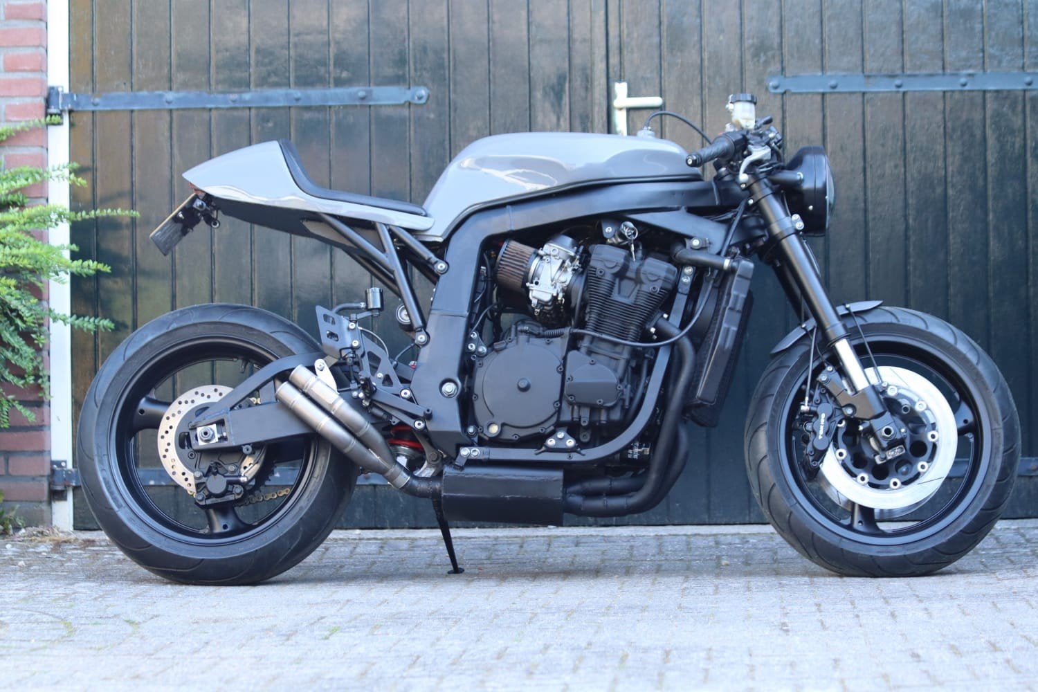 Suzuki gsxr-750w custombuild caferacer, 750 cc, 4 cilinders, Particulier, Naked bike