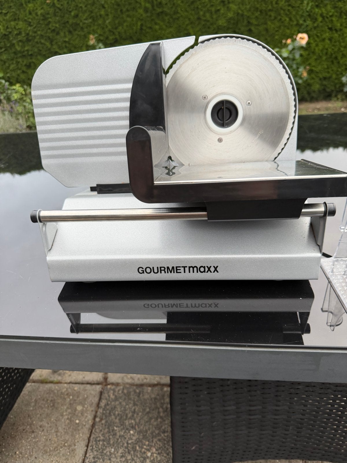 GOURMETMAXX Allessnijder - Zo goed als nieuw, Zilver, Ophalen of Verzenden, Zo goed als nieuw, Snijmachine