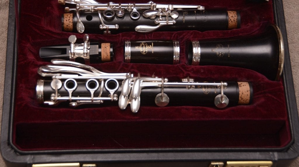 BUFFET CRAMPON "Vintage" 18/6 - Bes-Klarinet (Paris, France), Bes-klarinet, Ophalen of Verzenden, Zo goed als nieuw, Met koffer