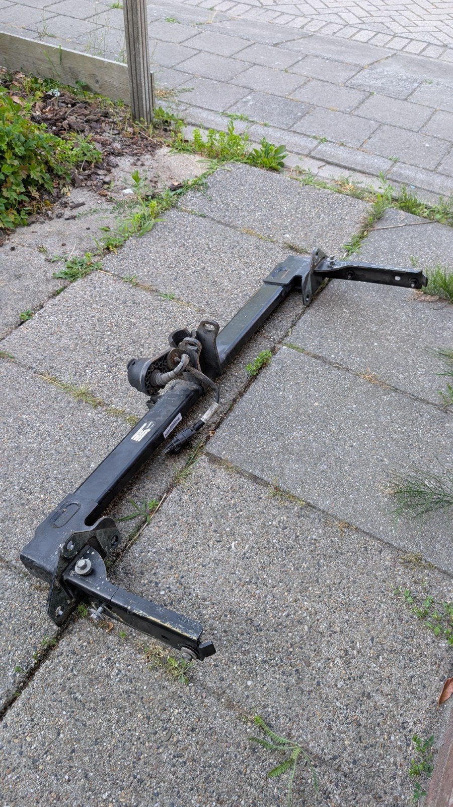 Trekhaak onderstel Opel Astra, zonder trekhaak, Ophalen, Gebruikt