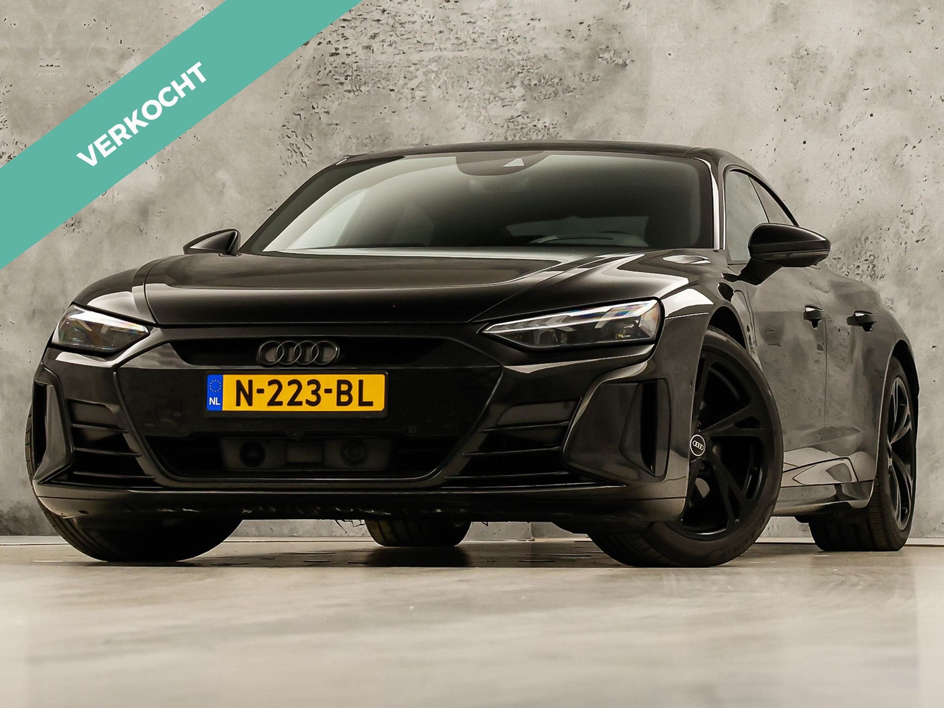 Audi e-tron GT GT 93 kWh Automaat 476Pk (PANORAMADAK, SOH 92, Auto's, Automaat, Gebruikt, Zwart, Zwart