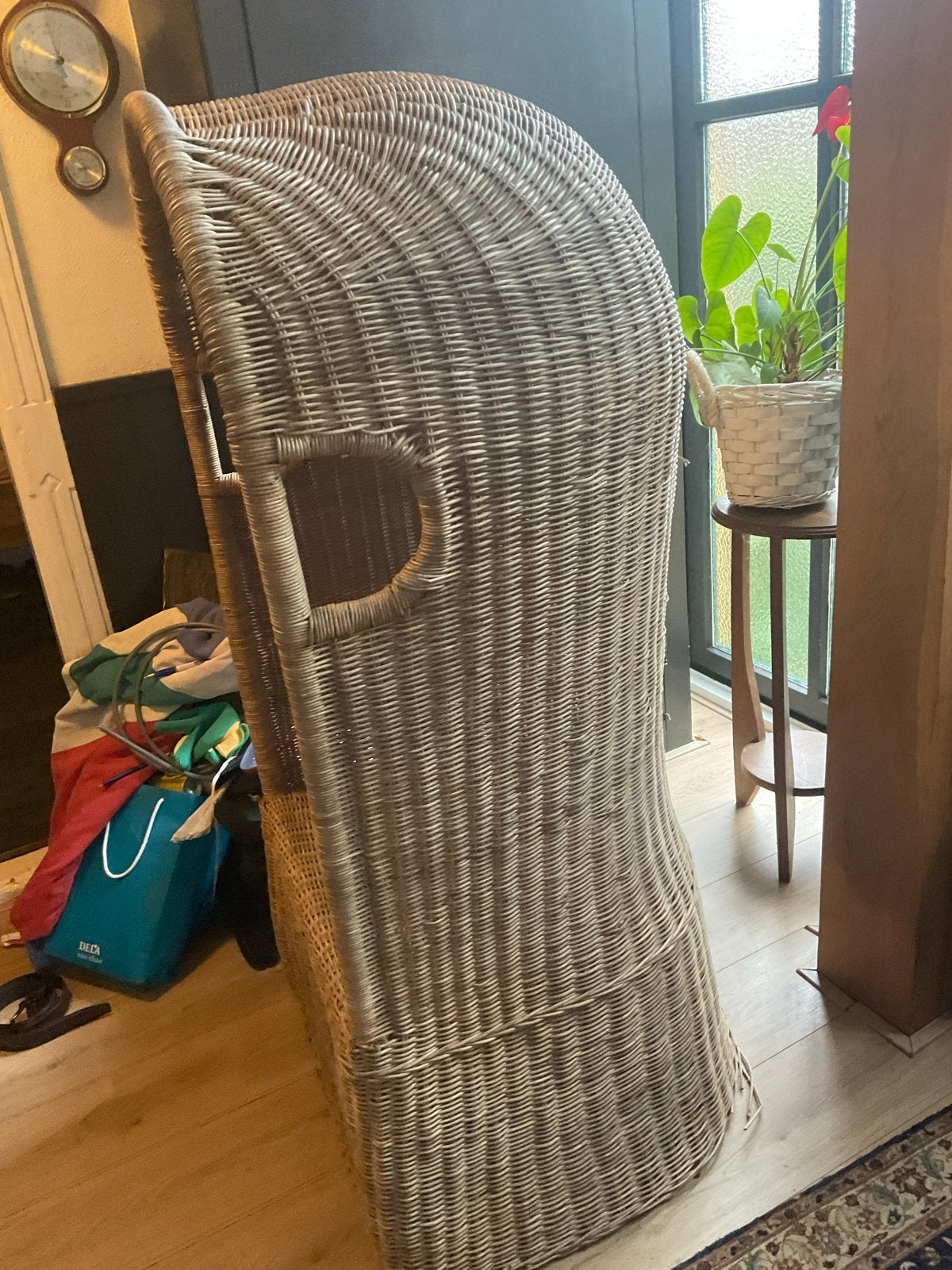 Strandstoel, Huis en Inrichting, Stoelen, Ophalen, Gebruikt, Overige kleuren, Riet of Rotan