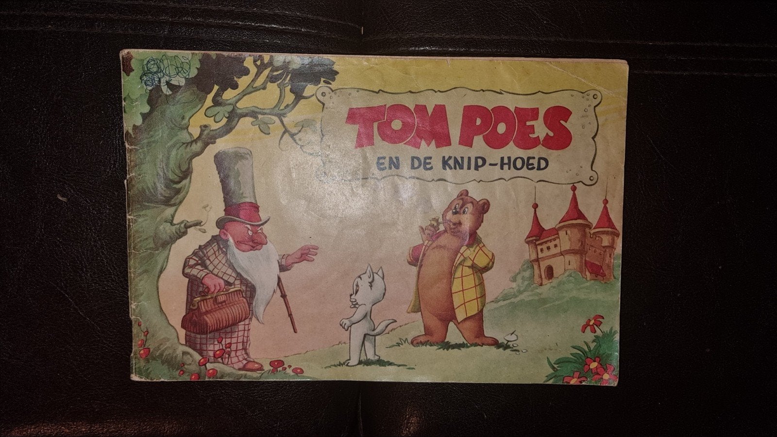 Tom Poes en de Knip-hoed - Vintage stripboek, Ophalen of Verzenden, Gelezen, Marten Toonder