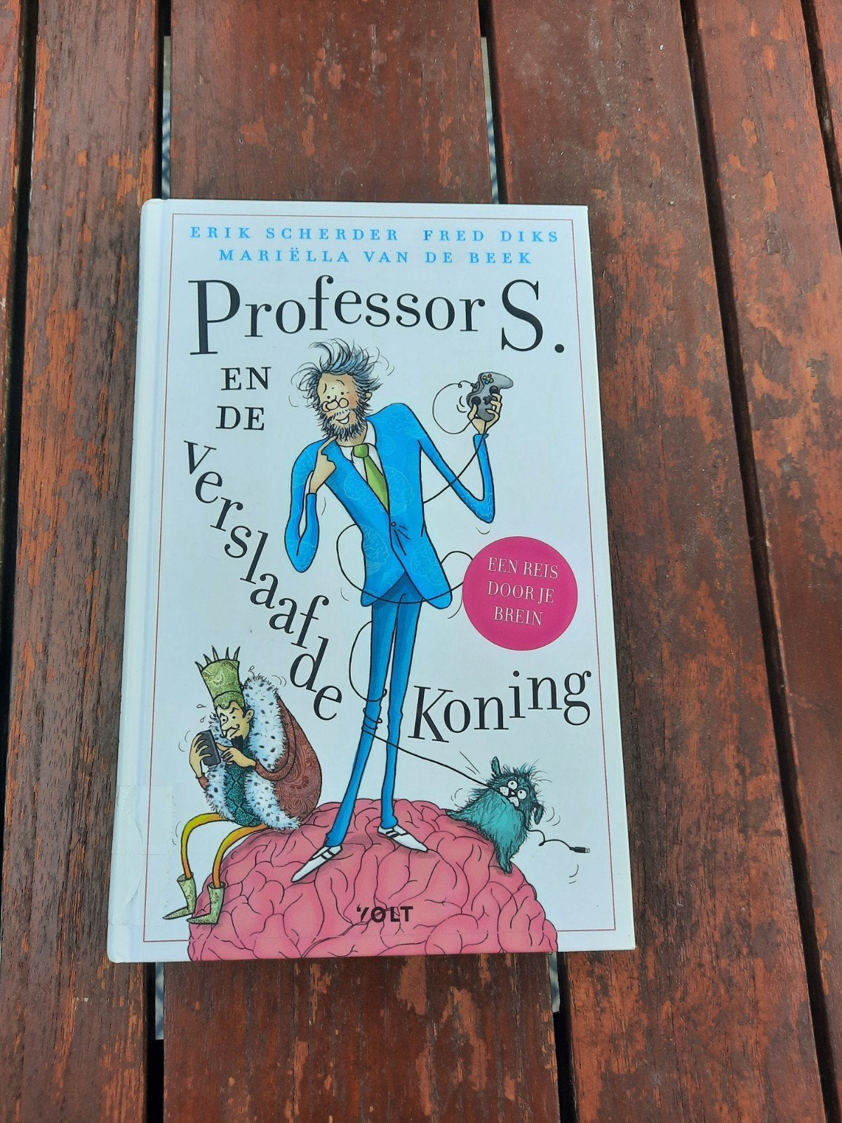 Professor S. en de verslaafde koning - Erik Scherder, Ophalen of Verzenden, Zo goed als nieuw, Overige niveaus, Erik Scherder, Fred Diks, Mariëlla van de Beek