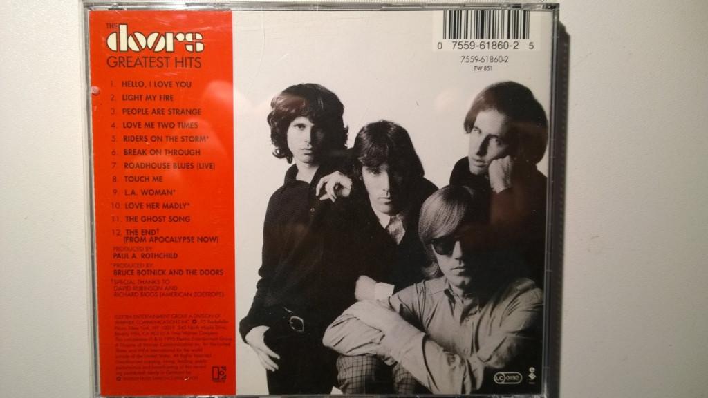 The Doors - Greatest Hits, Ophalen of Verzenden, Zo goed als nieuw, Poprock