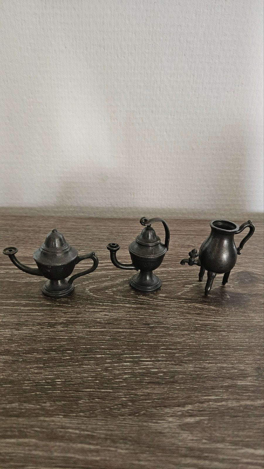 Set van 3 originele Foca Oosterbeek tinnen miniaturen, Ophalen of Verzenden