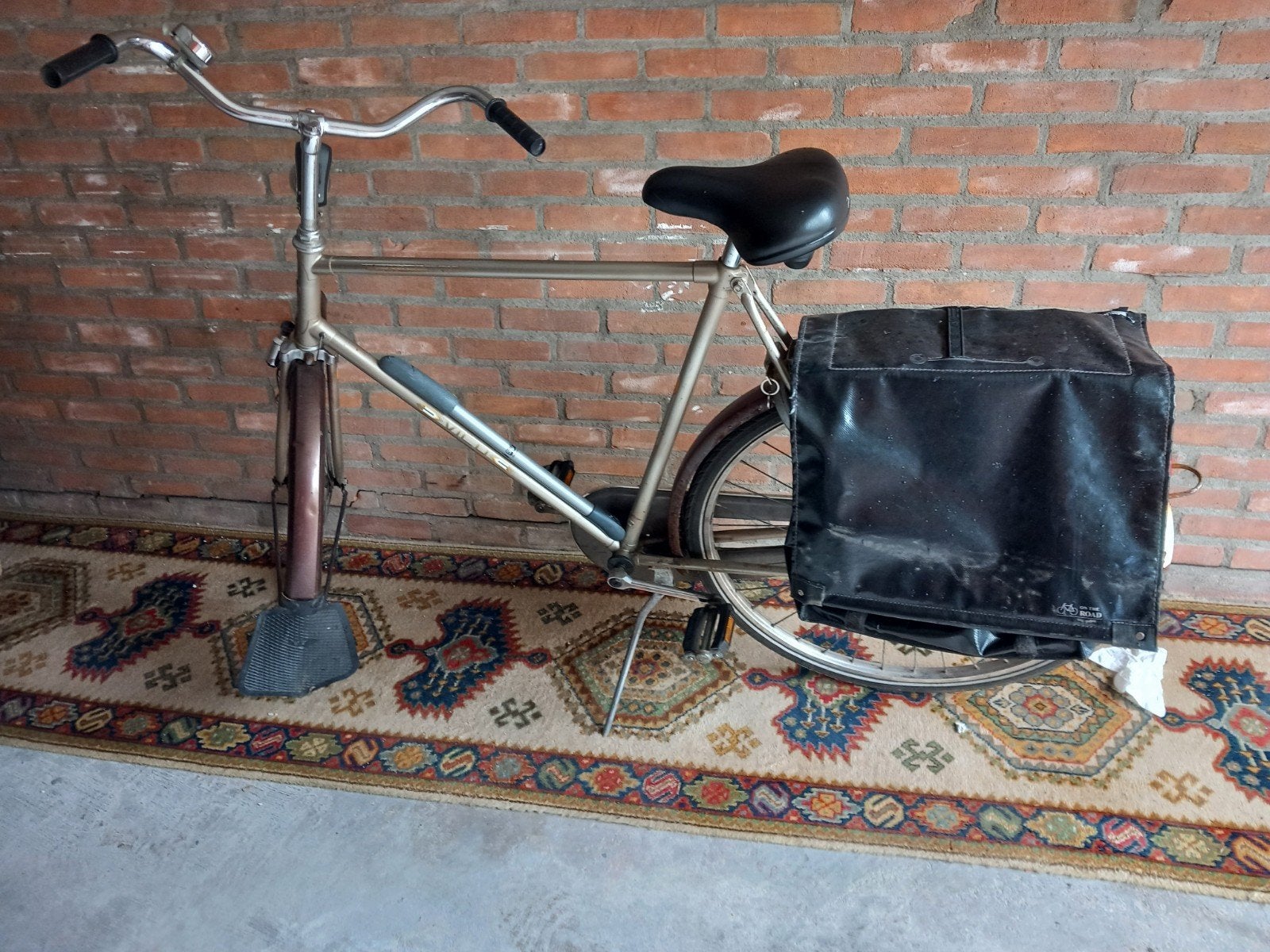 Studentenfiets met fietstas - Recent onderhoud gehad!, Trommelrem, Ophalen, Overige merken, 53 tot 56 cm