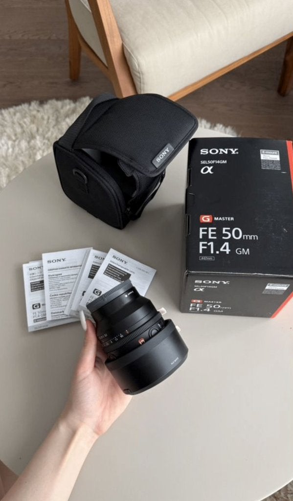 Sony FE 50mm f/1.4 GM, Audio, Tv en Foto, Fotografie | Lenzen en Objectieven, Sony E-mount, Sony, Ophalen of Verzenden, Standaardlens