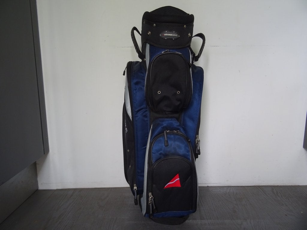 GOLFTAS MET DRAAGRIEM EN VELE AFSLUITBARE OPBERGVAKKEN, Ophalen of Verzenden, Gebruikt, Tas, Overige merken