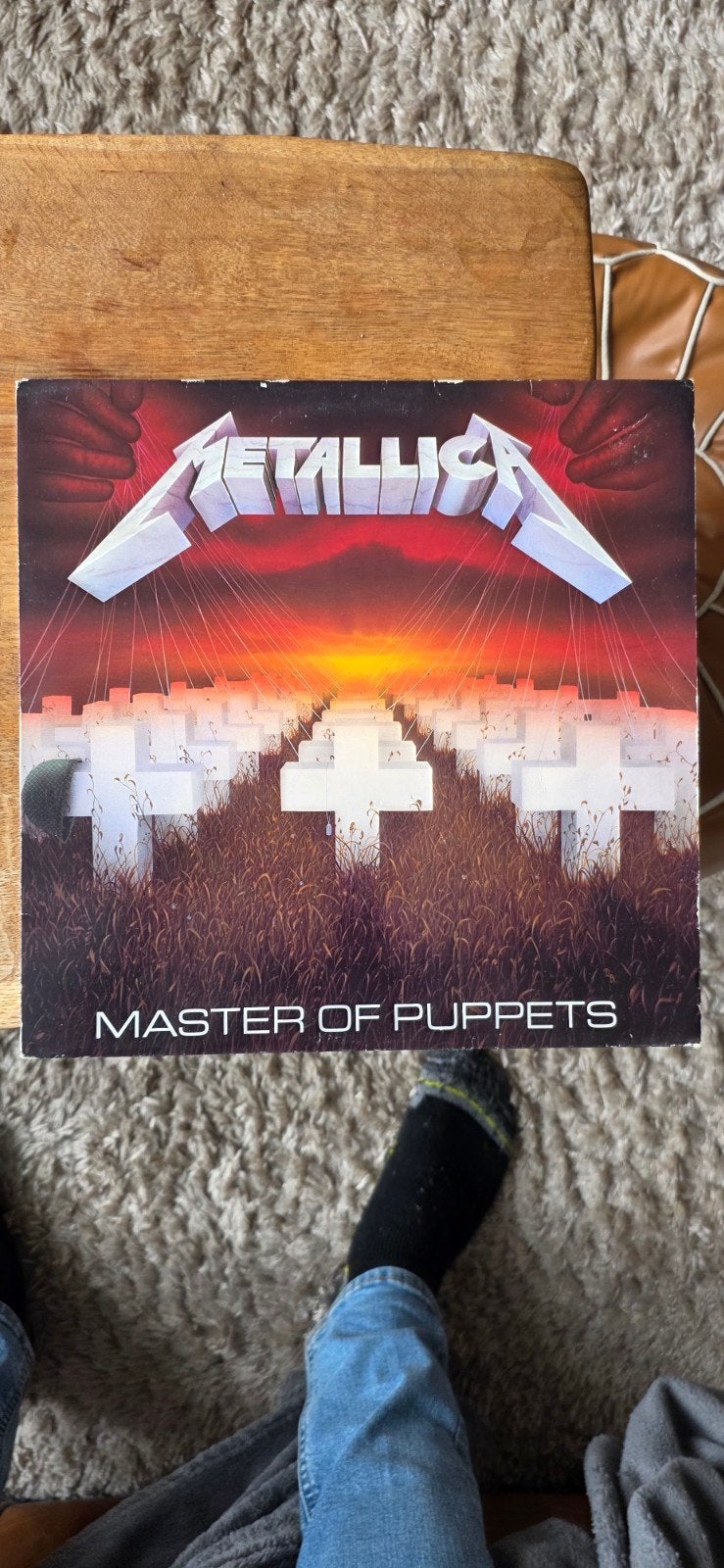 Metallica - Master of Puppets (1986, Timtom, EX/NM), Eerste persing, Verzenden, Heavy metal, Zo goed als nieuw