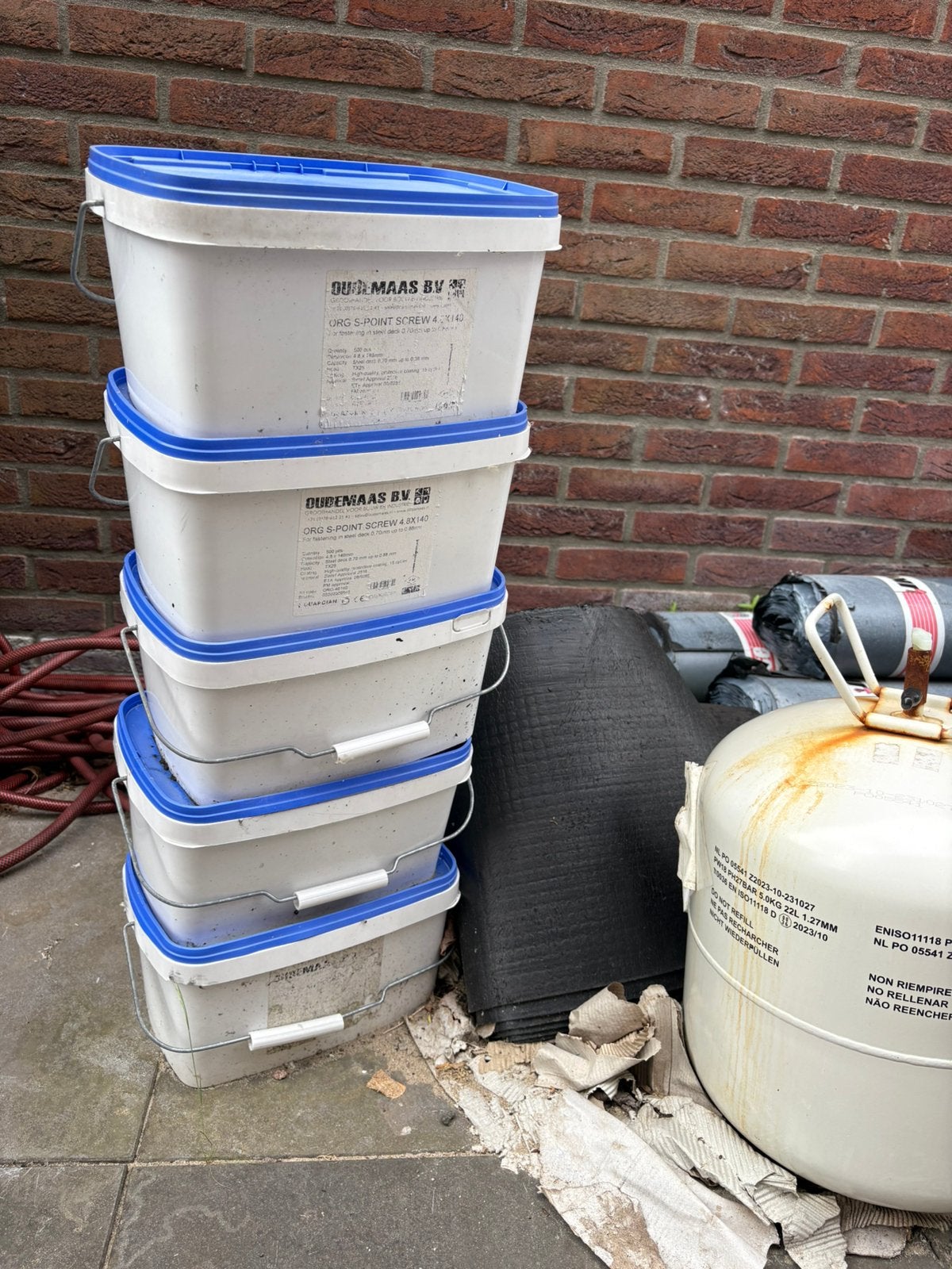dakbedekking, Ophalen, Overige materialen, Zwart, 15 m² of meer