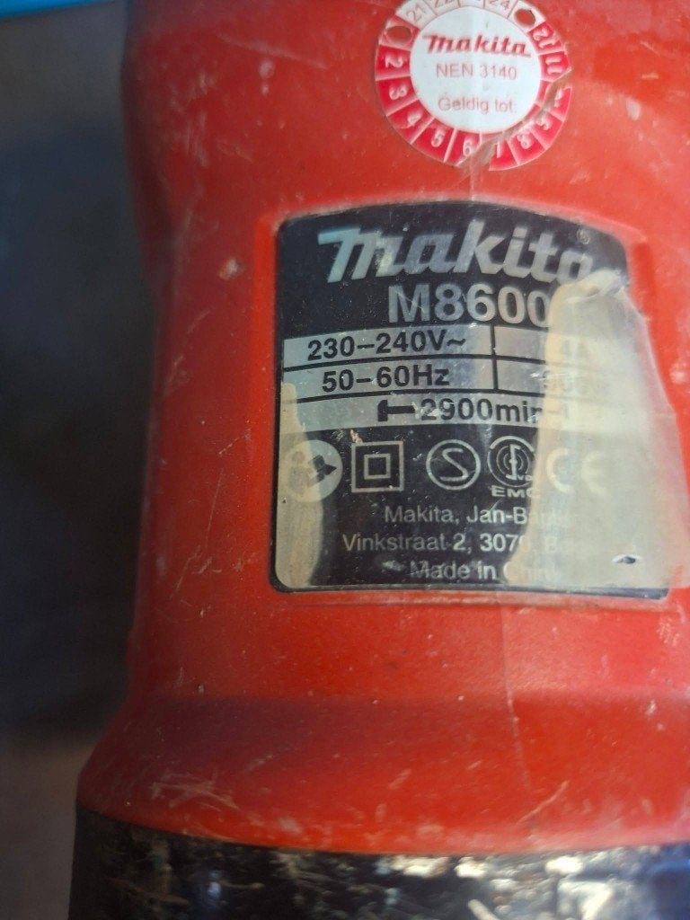 Makita, Ophalen of Verzenden, Gebruikt, 600 watt of meer, Boor- en/of Breekhamer