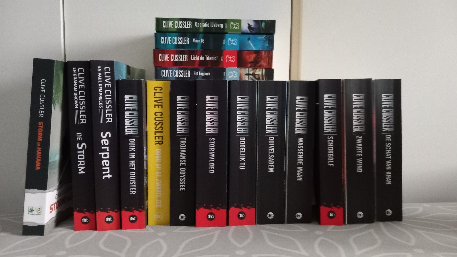 serie boeken van Clive Cussler, Ophalen, Nieuw